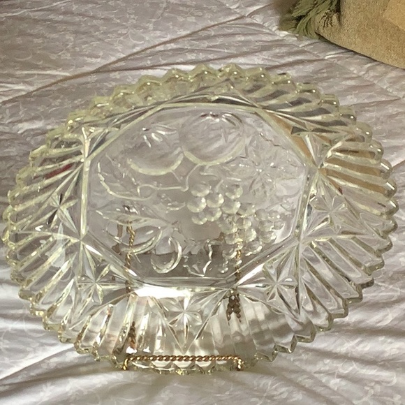 Federal Pioneer Fruit bowl cut fruit beveled edge in great shape - Picture 4 of 10